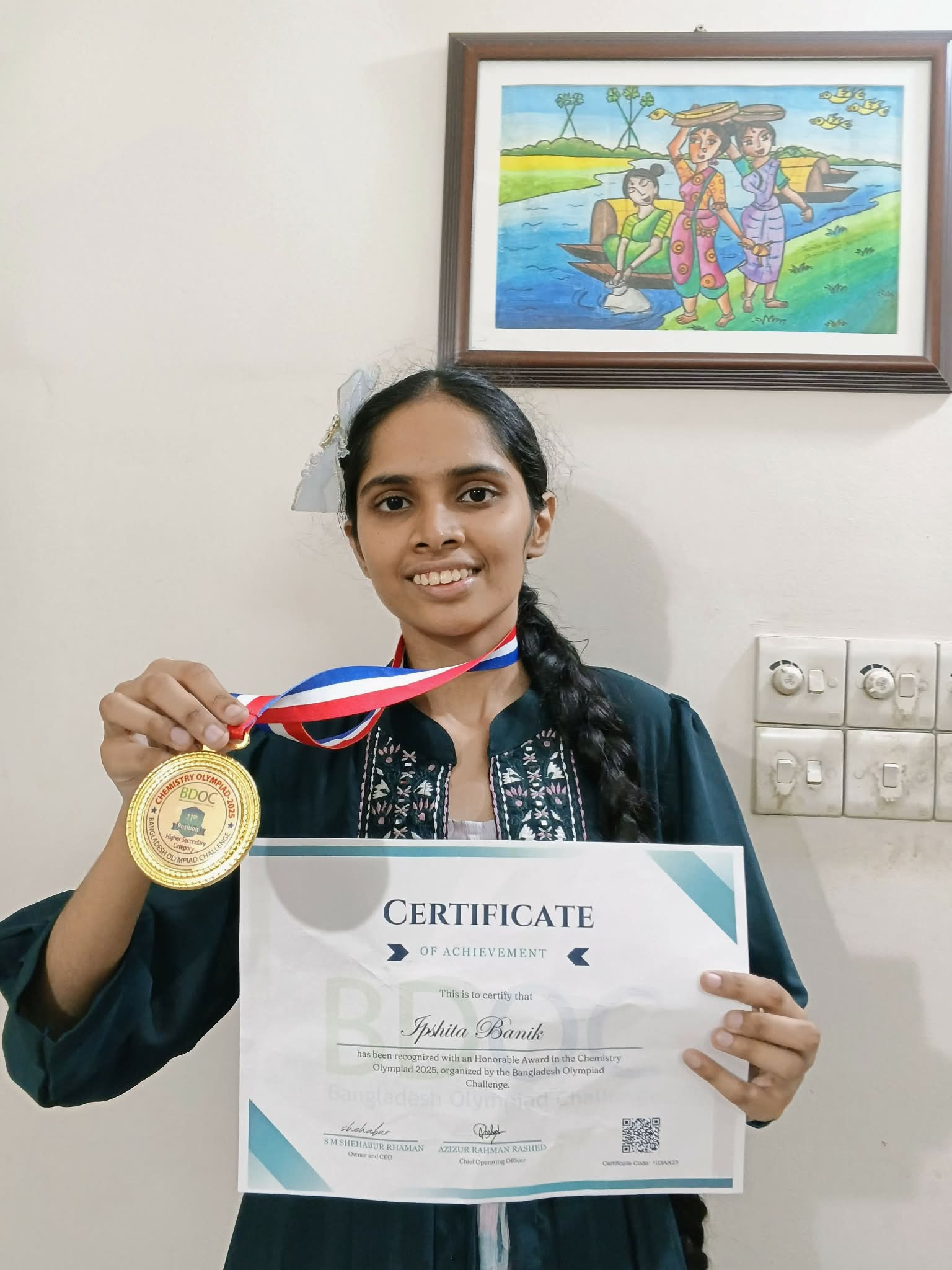 Ipshita Banik — Honorable Mention