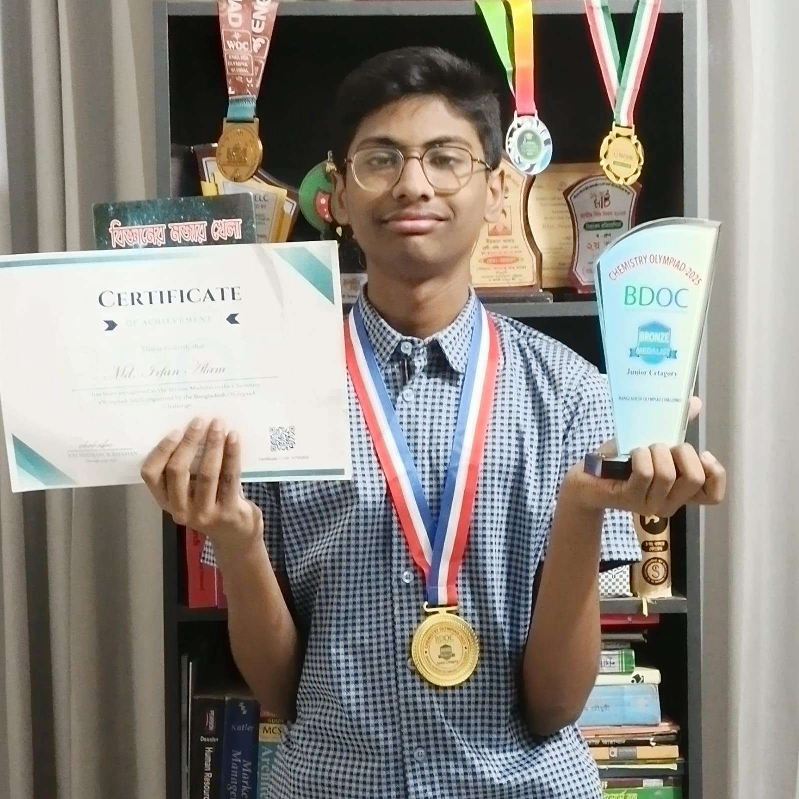 Md. Irfan Alam — 1st Runner-Up