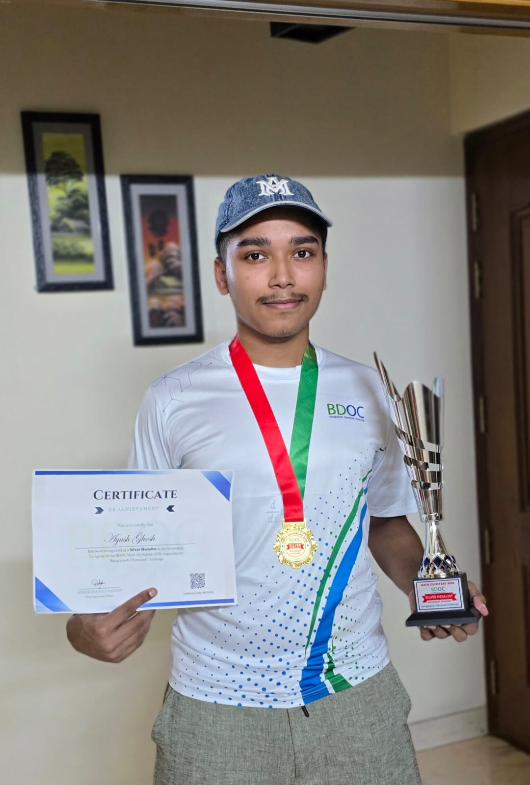 Ayush Ghosh — Silver Medalist