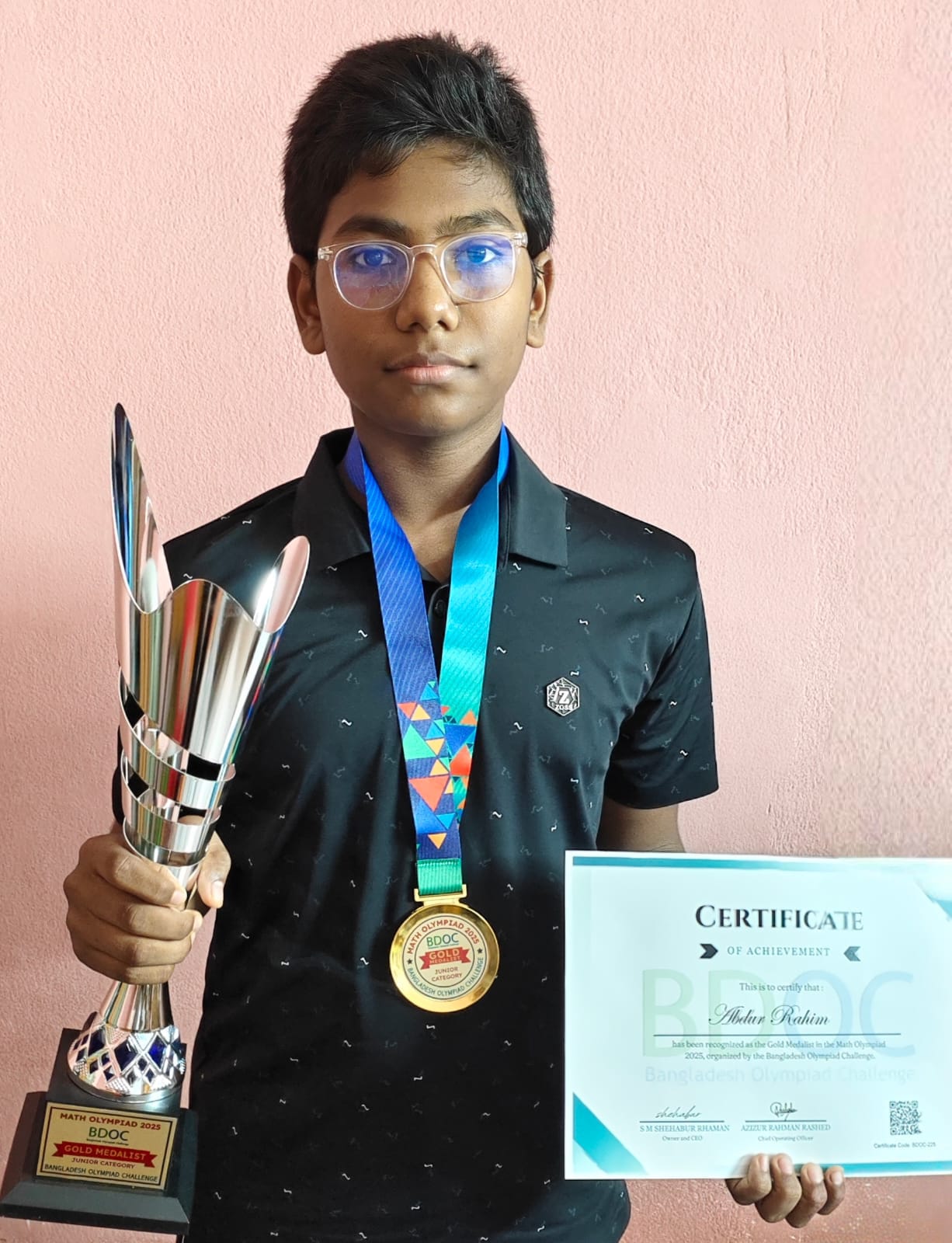 Abdur Rahim — Gold Medalist